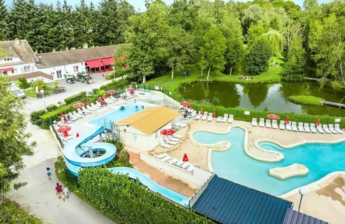Touquin House | Camping Country Park Les Etangs Fleuris* - Mobile home Select TV LV Clim Plancha 3 Rooms 4 people