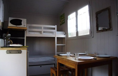 Saint-Paulien House | Camping Flower La Rochelambert * - Green cabin for 4 people without toilets