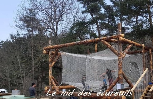 Saint-Paulien House | Camping Flower La Rochelambert * - Robinson cabin 2 people