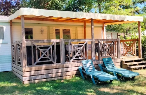 Devillac House | Camping Fontaine Du Roc* - 3-room mobile home for 4 people