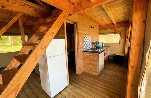 Devillac House | Camping Fontaine Du Roc* - Lodge Tent 3 Rooms 5 People Without Sanitary