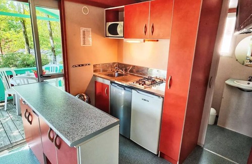 Beaumont-du-Perigord Ski Chalet | Camping de la Colombière * - Chalet MOOREA 33.15 m2 - 2 bedrooms 6 people