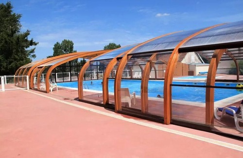 Cahagnolles House | Camping L'Escapade * - Mobil home Java 30m2 (2 bedrooms) + terrace PMR 4 people
