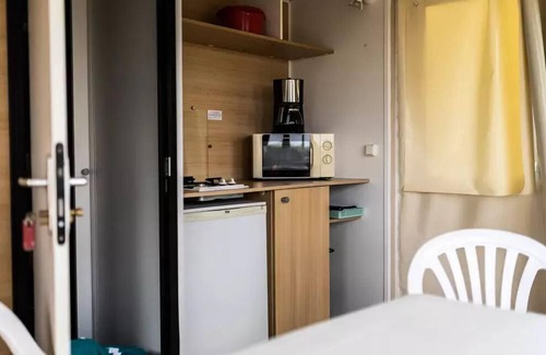 Fleurie House | Camping La Grappe Fleurie - 3-room canvas cottage for 5 people without sanitary facilities