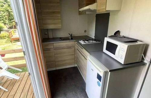 Ornans House | Camping le Chanet * - Mobil home comfort CARPE DIEM 1 bedroom 3 people