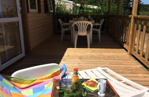 Saint-Laurent-la-Vallee House | Camping Le Daguet * - PANORAMA 2 CH TERRACE 4 people