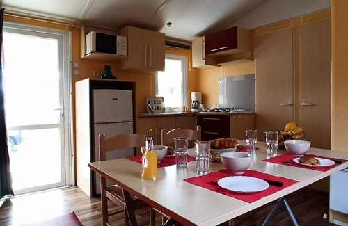 Chatillon-en-Diois House | Camping Le Lac Bleu* - Mobile home Loft Classic 4 rooms for 6 people Air-conditioned