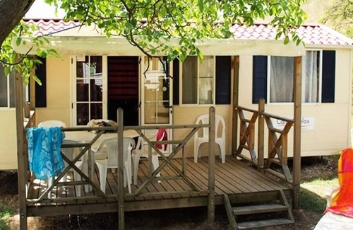 Chatillon-en-Diois House | Camping Le Lac Bleu* - Family Classic mobile home 3 rooms for 4 people
