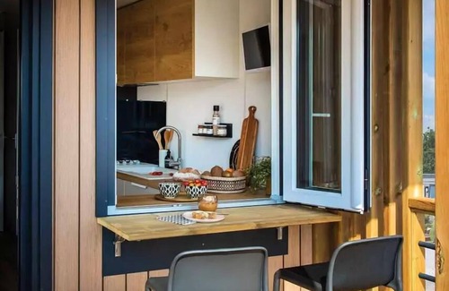 Nevez House | Camping Le Raguenès Plage* - Mobile home Living 3 rooms 4 people
