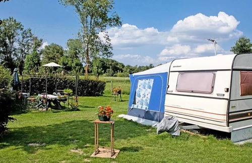 Vonnas House | Camping le Renom * - 3-room air-conditioned mobile home for 4/5 people