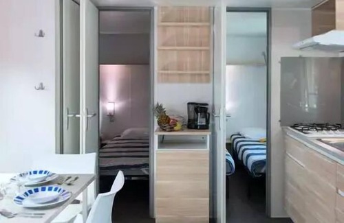 Saint-Maurice-d'Ibie House | Camping Le Sous Bois * - Mobilhome for 6 People
