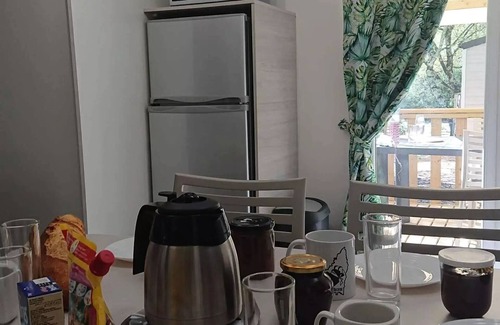 Saint-Maurice-d'Ibie House | Camping Le Sous Bois * - Mobile home Trigano 4 rooms 6 people Air-conditioned