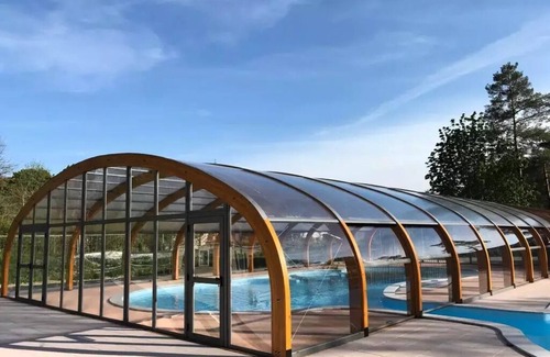 Pont-de-Poitte House | Camping Les Pêcheurs* - Mobile home Family Declik 4 rooms 6 people Air-conditioned