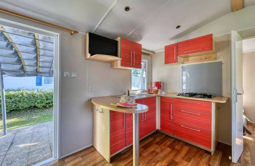 Saint-Sornin House | Camping maeva Escapades Les Étangs Mina * - Mobil-Home Confort 3 Rooms 4/6 People Camping Side + TV