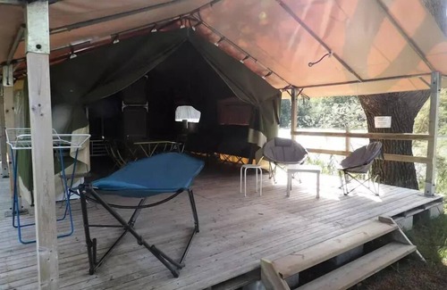Saint-Sornin House | Camping maeva Escapades Les Étangs Mina * - Lodge Tent 3 Rooms 5 people Without Sanitary