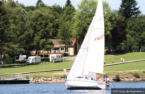 Auphelle House | Camping Paradis les 2 Îles - Mobile home Eden 4 rooms 6 people Air-conditioned