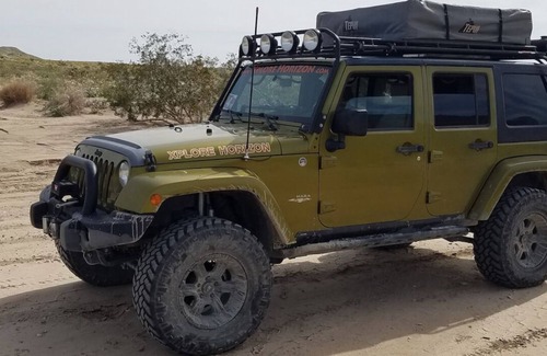 Olde Carlsbad House | Camping ready jeep, go anywhere.