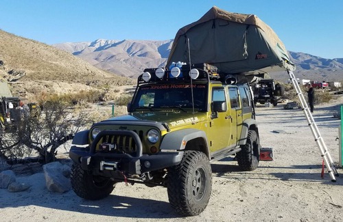 Olde Carlsbad House | Camping ready jeep, go anywhere.