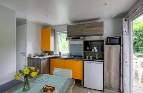 Privas House | Camping Sandaya Les Jardins De Privas **** - Mobile home for 5 people