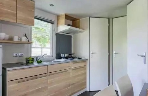 Privas House | Camping Sandaya Les Jardins De Privas **** - Mobile home for 4 people