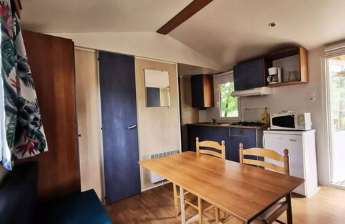 Ucel House | Camping Ushuaïa Villages les Pins d'Ucel * - MESANGE - mobile home 28 m² 4 to 5 people - 4 people. included in the price