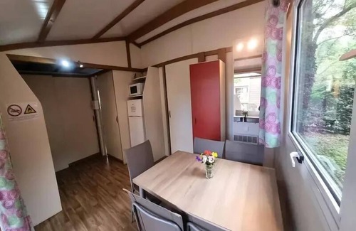 Saint-Didier-sous-Aubenas Ski Chalet | Campsite le Verger de Jastres * - Chalet SAMOA - Family and inclusive 1/5 pers. 5 people