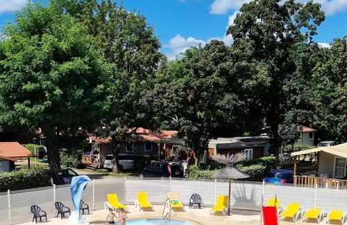 Saint-Didier-sous-Aubenas Ski Chalet | Campsite le Verger de Jastres * - Chalet SAMOA - Family and inclusive 1/5 pers. 5 people