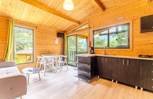 La Salle-en-Beaumont House | Campsite Le Champ Long* - Mobile home without sanitary facilities for 6 people