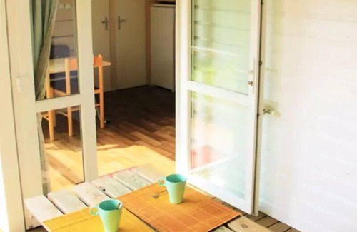 Huelgoat House | Campsite La Rivière d'Argent * - Mobil-home LODGIA - 2 bedrooms - integrated terrace 4 people