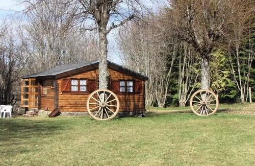 Banes House | Campsite Le Clos de Banes * - Double Room with Bunk Beds
