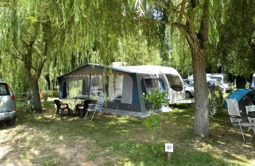 Fumel House | Campsite Les Catalpas * - H28 Mobilhome CLIM 1 ch confideal couple Bed of 160 2 persons