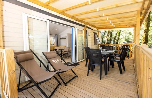Crayssac House | Campsite Les Reflets du Quercy * - Mobil home Comfort - 2 bedrooms 4 people