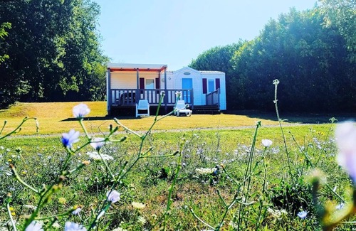 Soturac House | Campsite Nature Le Valenty * - Mobil home 2 bedrooms panoramic Dordogne air conditioned 6 people