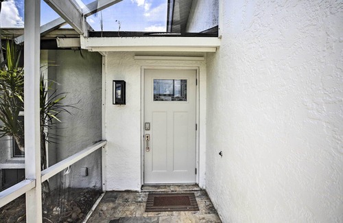 Pelican Cottage | Canal-front Cape Coral Home: Pool & Patio