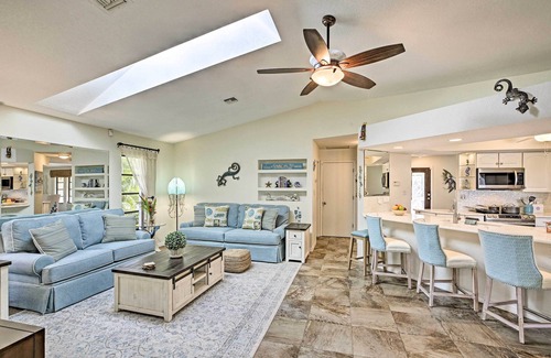 Punta Gorda House | Canal Waterfront Home with Private Pool & Dock!