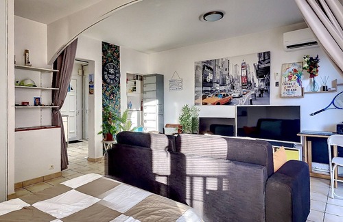 La Jetee Apartment | Canet beach, studio 30 meters from the sea.