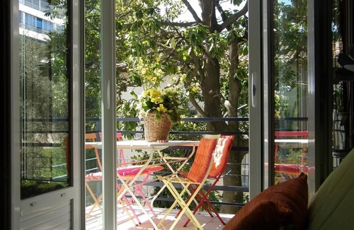La Croix des Gardes Apartment | Cannes Beach. Appart UP Seaview 36 m2. Top Design. Pr. Center. Pool, Private,