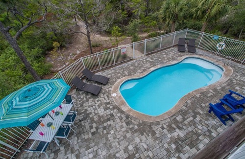 Seagrass House | Cape San Blas, FL. Private Heated Pool. Steps to the Beach!