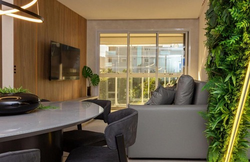 Canto Grande Apartment | Caraíbas 202 – Lindíssimo Apartamento em Canto Grande, a 120 Metros do Mar - Piscina térreo.