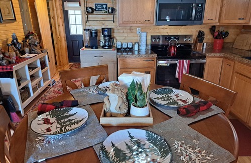 Birdseye Cabin | Cardinal Cabin with Hot tub, WIFI, Dish, park pass