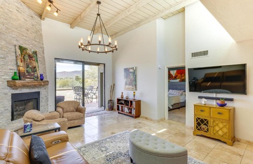 Carefree House | Carefree Home Pool Access and Mountain Views!