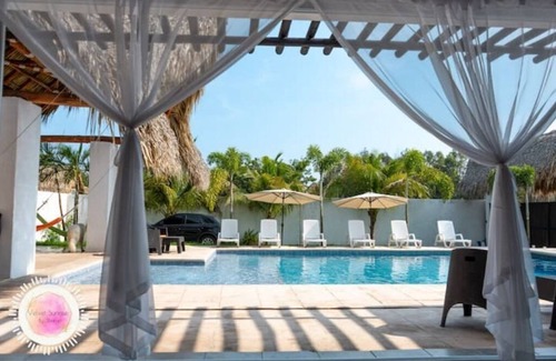 Monterrico Ski Chalet | Caribbean Village - Poolbar, Firepit, Grill