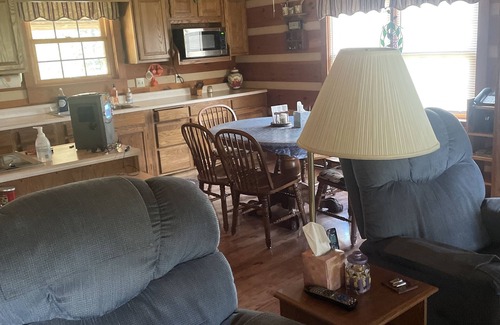 Vevay Cabin | Carol’s Cabin in the Woods in Historic Hoosier Hills