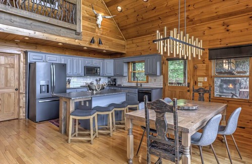 Blue Ridge House | Carpe Diem | Dog Friendly | Long Range Views | Hot Tub | Fire pit | Close to town