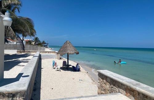 Chicxulub Puerto Apartment | Carretera progreso a huaymitum, entrada Royal beach ll , km 12.2 Apartamento 2-4