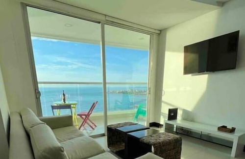 Cartagena District Apartment | Cartagena! Bocagrande. Frente al mar