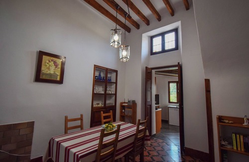 Soller House | Cas Milà. Typical Majorcan townhouse with garden and pool close to the square