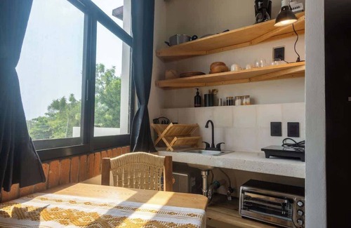 Brisas de Zicatela Apartment | Casa Aymara 502: Private balcony and Rooftop