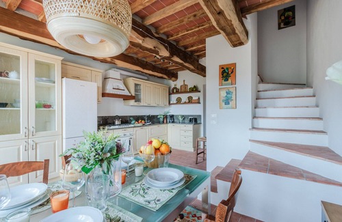 Capannori Apartment | Casa Bellavista at Il Borghetto Farmhouse, smart, convenient rental home with shared pool in Lucca