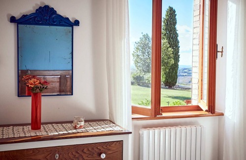 Pienza Apartment | Casa Bonari, amazing Tuscan view